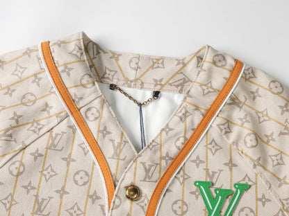 250404 New high-quality short baseball jackets and sweatshirts