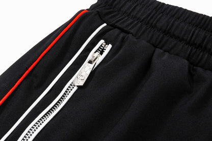 250408 New high-quality embroidered striped casual T-shirt