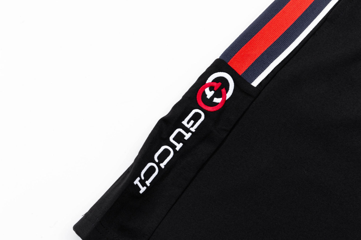 250408 New high-quality embroidered webbing casual T-shirt