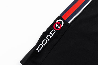 250408 New high-quality embroidered webbing casual T-shirt