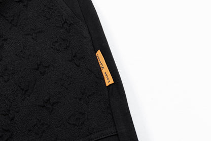 250408 New high-quality pocket jacquard printed knitted shorts