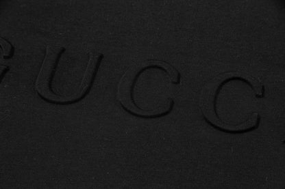 250408 New high-quality 3D embossed letter embossed T-shirt