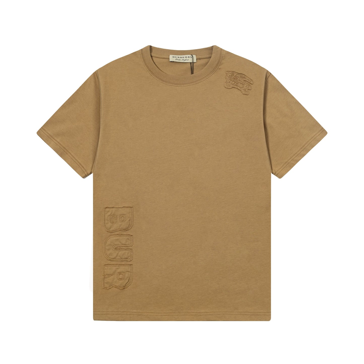 250408 New high-quality applied-embroidered T-shirt