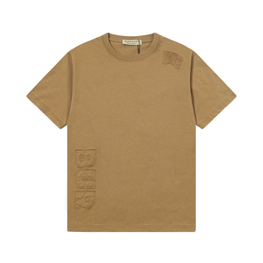 250408 New high-quality applied-embroidered T-shirt
