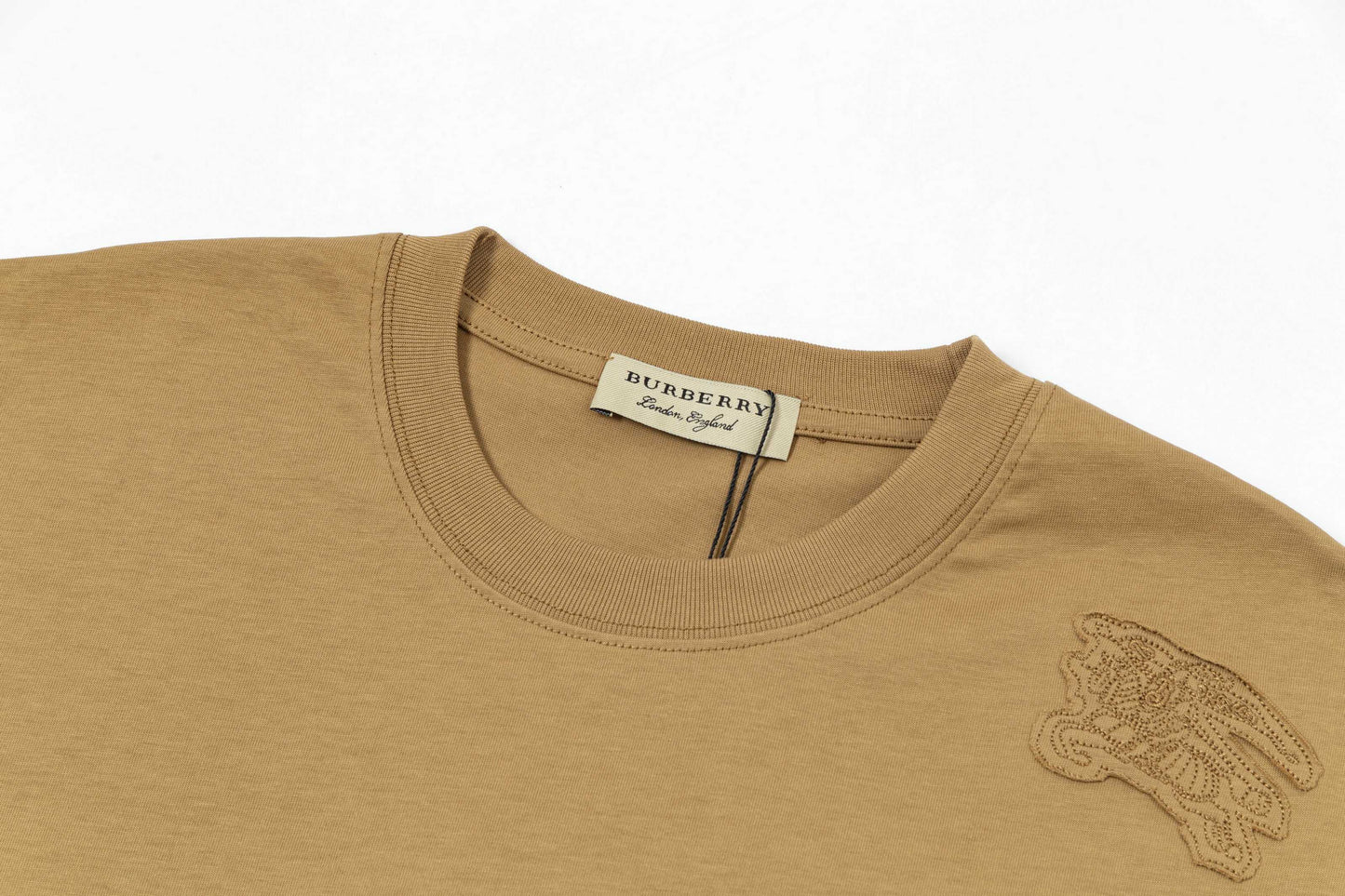 250408 New high-quality applied-embroidered T-shirt
