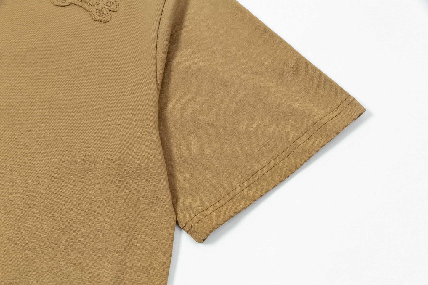 250408 New high-quality applied-embroidered T-shirt