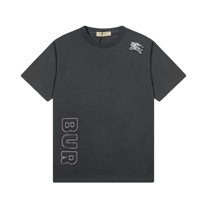 250408 New high-quality applied-embroidered T-shirt