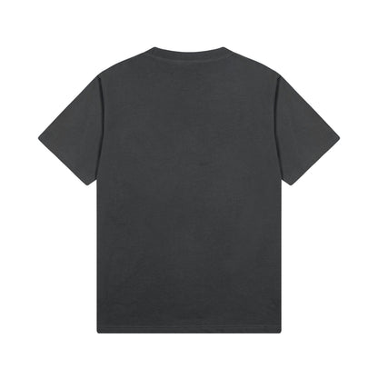 250408 New high-quality applied-embroidered T-shirt