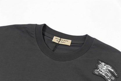 250408 New high-quality applied-embroidered T-shirt
