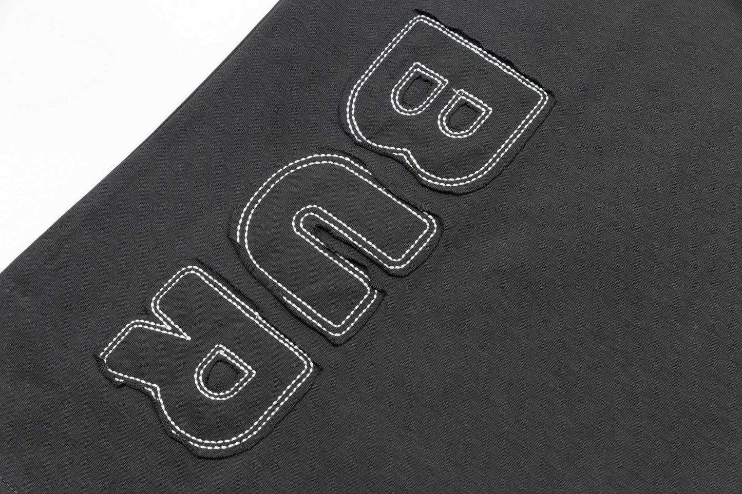 250408 New high-quality applied-embroidered T-shirt