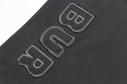 250408 New high-quality applied-embroidered T-shirt