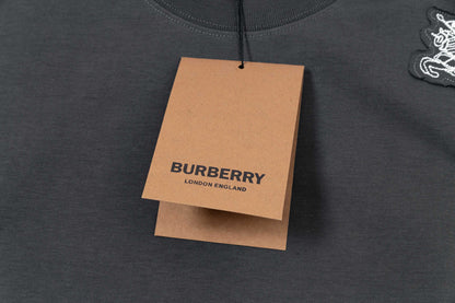 250408 New high-quality applied-embroidered T-shirt