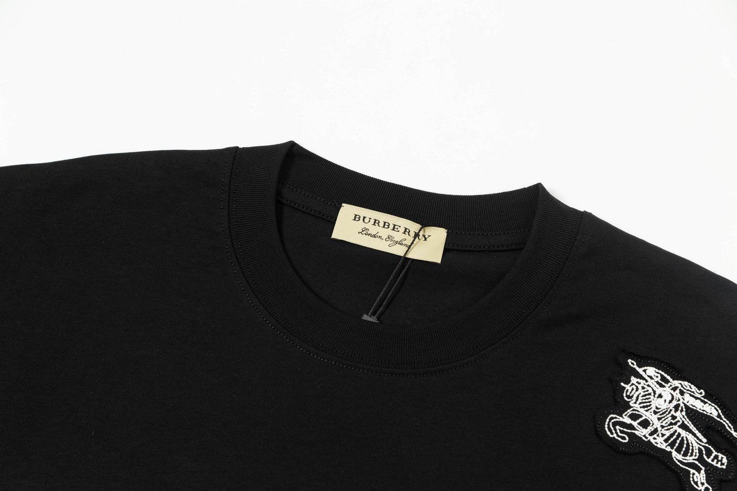 250408 New high-quality applied-embroidered T-shirt