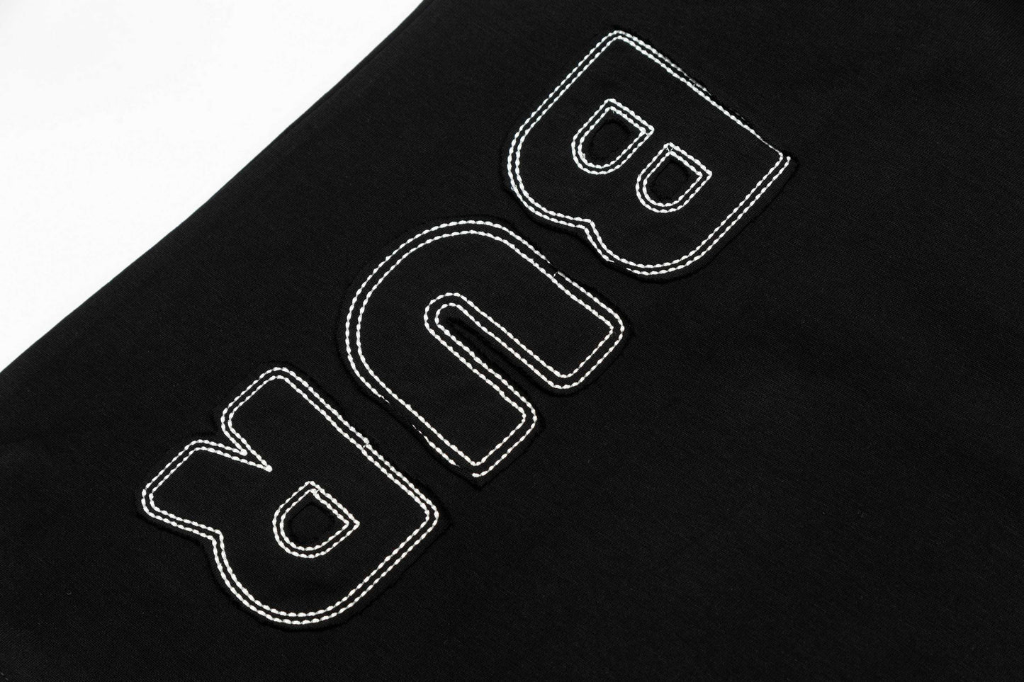 250408 New high-quality applied-embroidered T-shirt