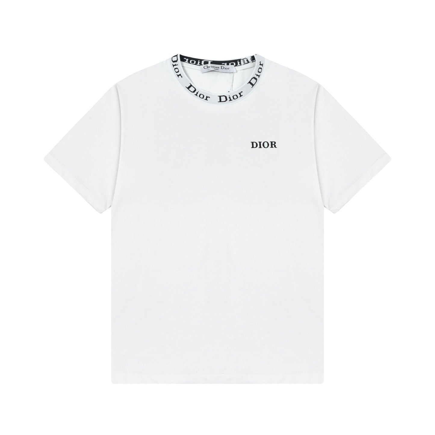 250408 New high-quality custom threaded printed T-shirts