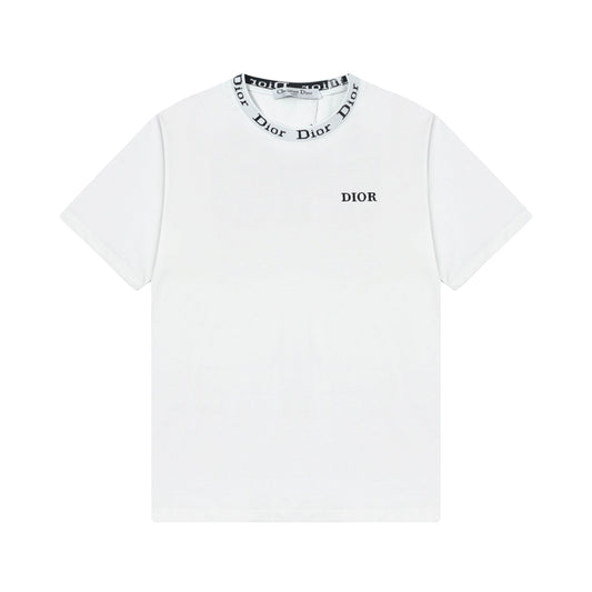 250408 New high-quality custom threaded printed T-shirts