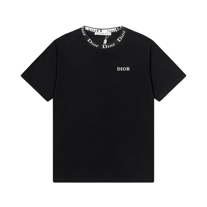 250408 New high-quality custom threaded printed T-shirts