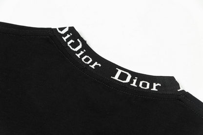 250408 New high-quality custom threaded printed T-shirts