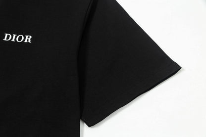 250408 New high-quality custom threaded printed T-shirts