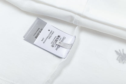 250408 New high-quality patchwork printed T-shirts