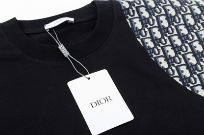 250408 New high-quality patchwork printed T-shirts