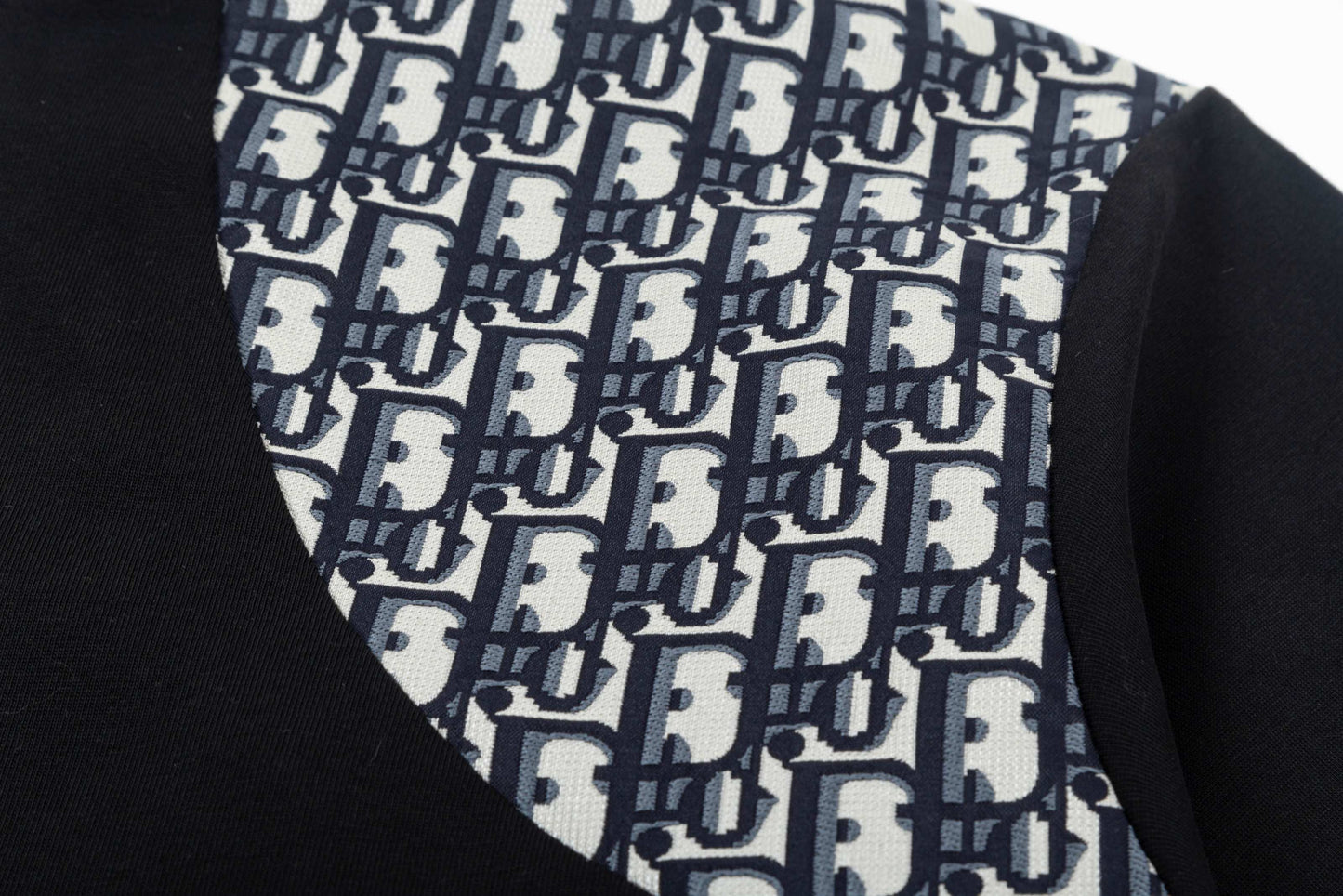 250408 New high-quality patchwork printed T-shirts