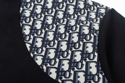 250408 New high-quality patchwork printed T-shirts