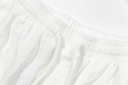 250408 New high-quality patchwork embroidered knitted shorts