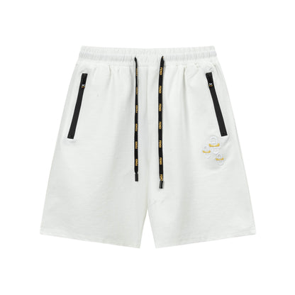 250408 New high-quality patchwork embroidered knitted shorts