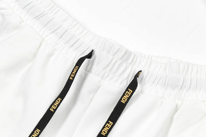 250408 New high-quality patchwork embroidered knitted shorts