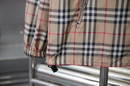 250408 New high-quality double-sided checkered jacket