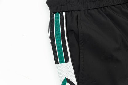 250408 New high-quality webbing patchwork embroidered shorts