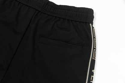 250408 New high-quality webbing patchwork embroidered shorts