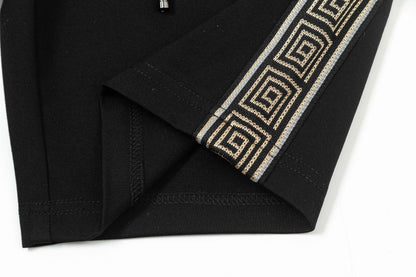 250408 New high-quality webbing patchwork embroidered shorts
