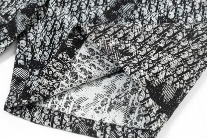 250408 New high-quality heavy jacquard fabric knitted shorts