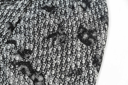 250408 New high-quality heavy jacquard fabric knitted shorts