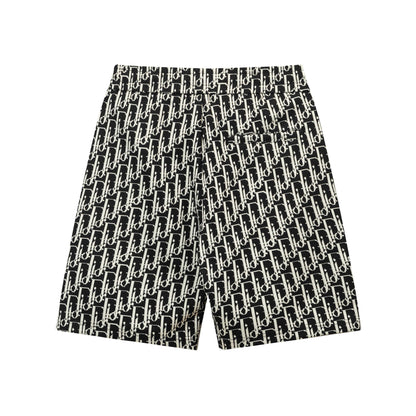 250408 New high-quality heavy jacquard fabric knitted shorts