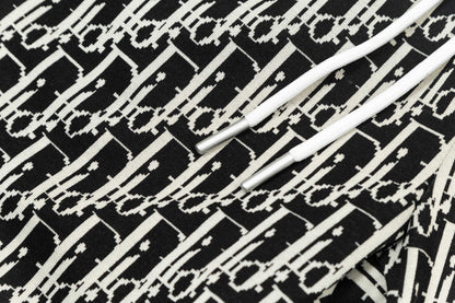 250408 New high-quality heavy jacquard fabric knitted shorts