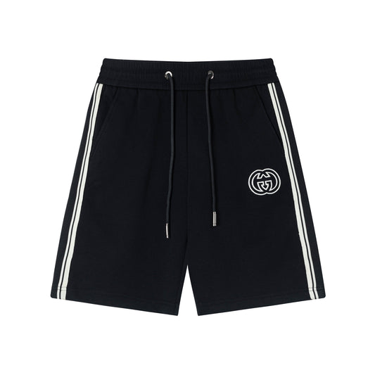 250408 New high-quality embroidered knitted shorts