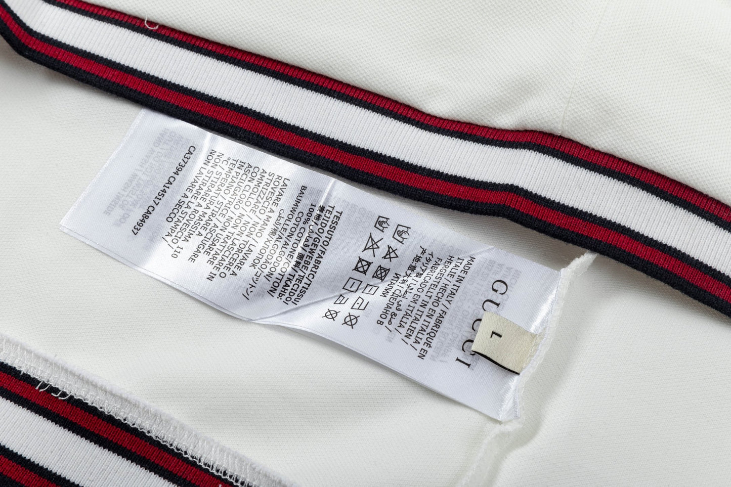 250408 New high-quality letter webbing with a color-matched collar POLO