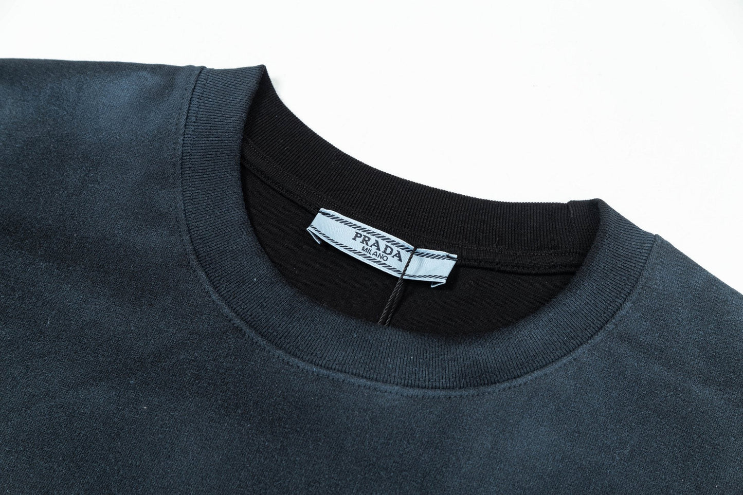 250408 New high-quality pocket letter hand-sprayed T-shirt