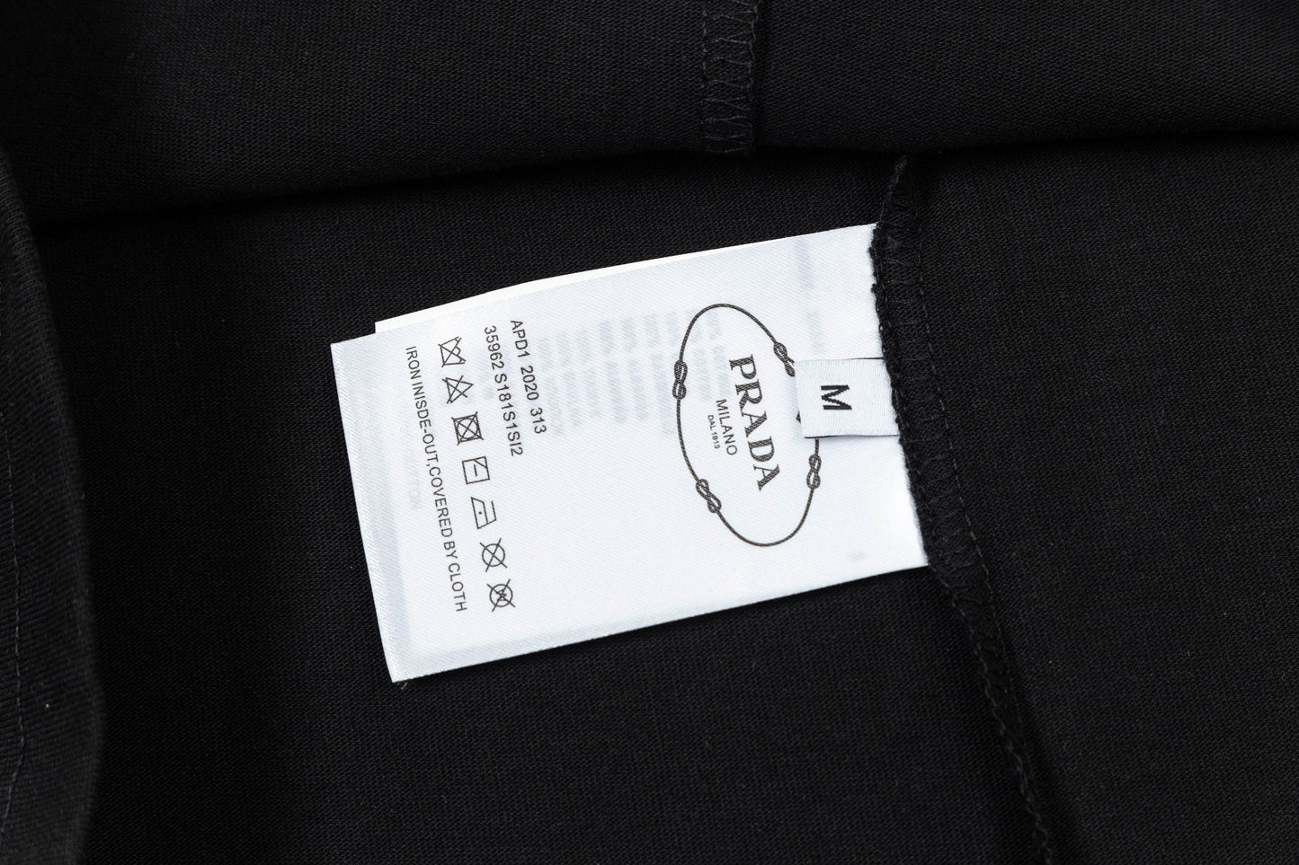 250408 New high-quality pocket letter hand-sprayed T-shirt