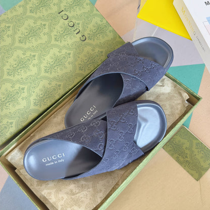 250507 New high-quality thick-soled embossed slippers