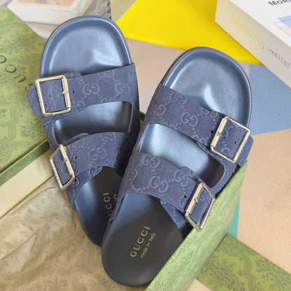 250507 New high-quality thick-soled embossed slippers