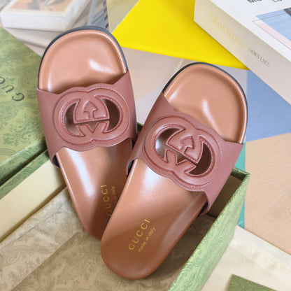 250513 New high-quality thick-soled classic signature slippers
