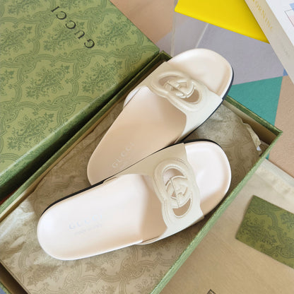 250513 New high-quality thick-soled classic signature slippers