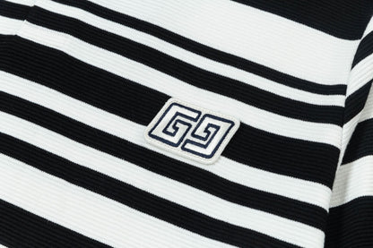 250513 New high-quality striped fashionable POLO shirt