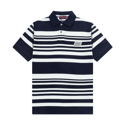 250513 New high-quality striped fashionable POLO shirt