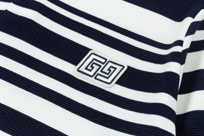 250513 New high-quality striped fashionable POLO shirt