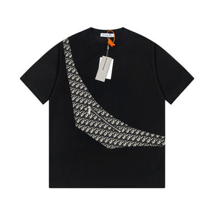 250513 New high-quality crossbody waist bag design T-shirt